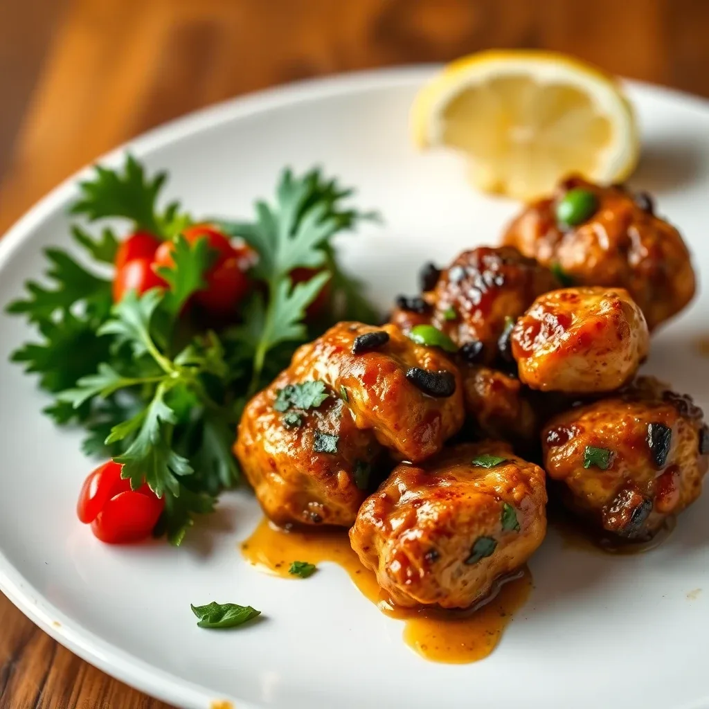 Gongura Chicken Tikka