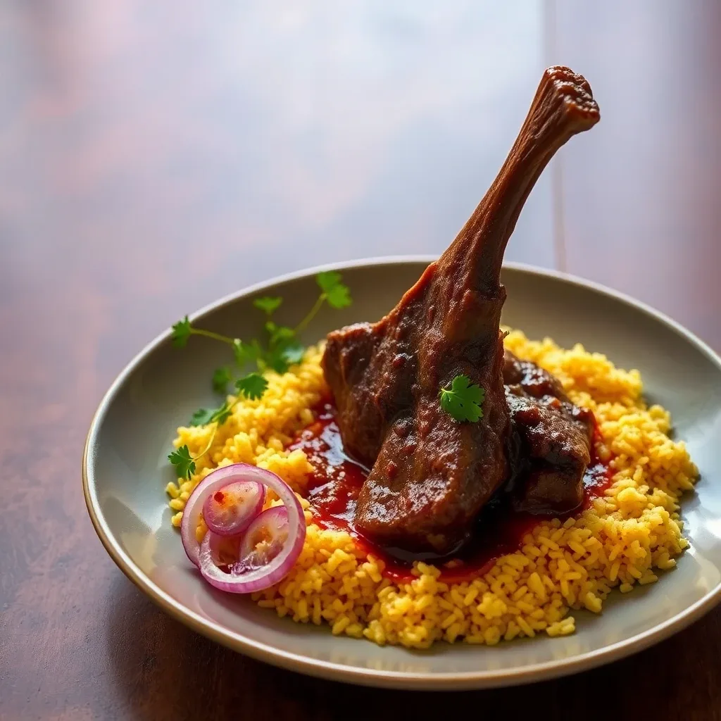 Ulavacharu Lamb Shank